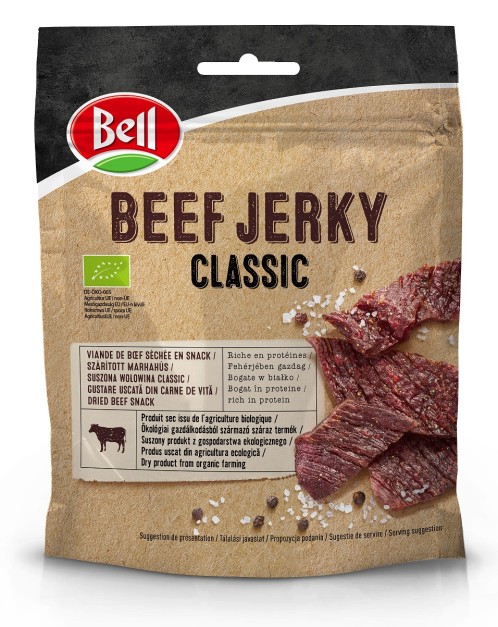 3015001_Beef Jerky Classic 10x25g Bell