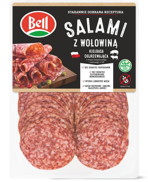 Salami z wołowiną 12x80g