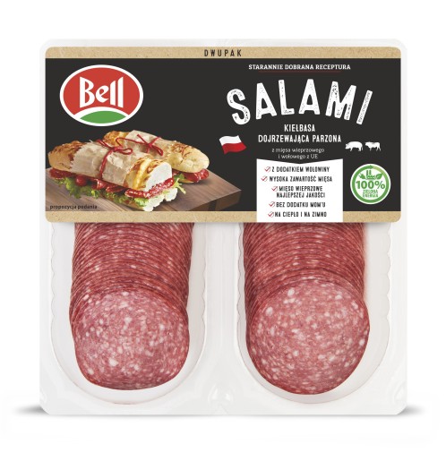 SALAMI NATURALNE 300 G 2x150 G