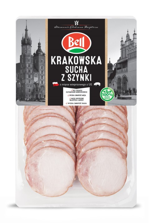 KIEŁBASA KRAKOWSKA SUCHA z szynki 15x 80g