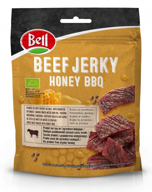 3015002_Beef Jerky Honey 10x25g Bell