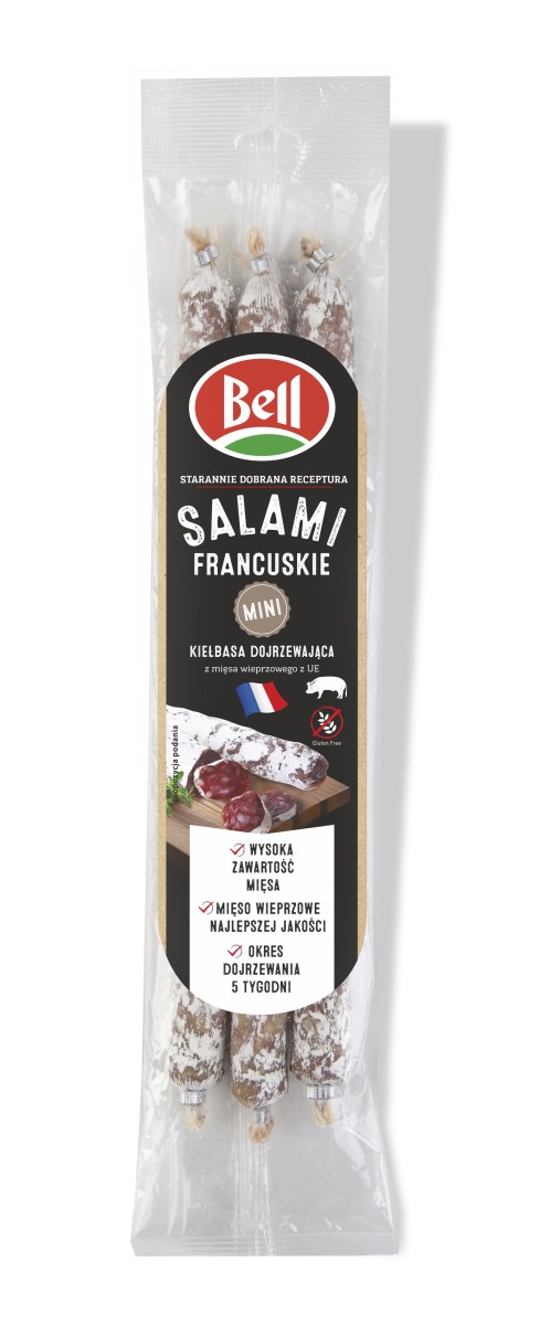 Francuskie mini salami 10x150g