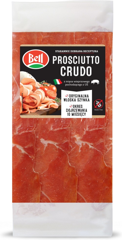 Szynka Prosciutto Crudo walletpack 10x65g