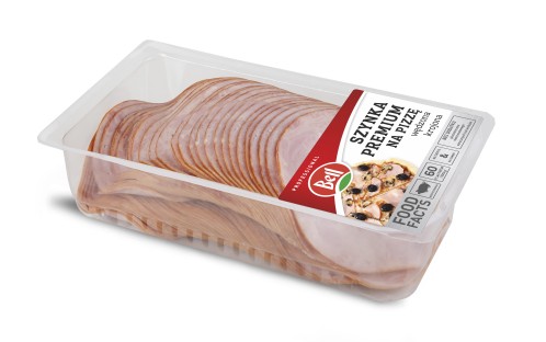 SZYNKA NA PIZZĘ PREMIUM KROJONA 78% 6x1000G