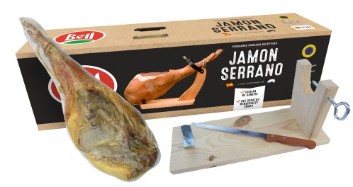 Szynka Serrano 7kg zestaw