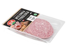 Mielonka tyrolska 270g z etykieta