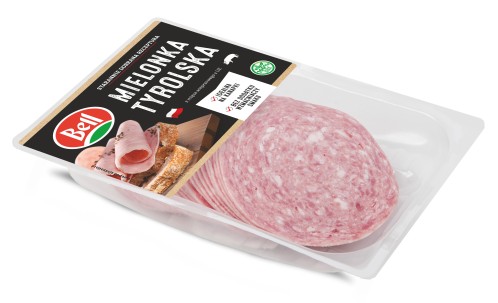 Mielonka tyrolska 270g z etykieta