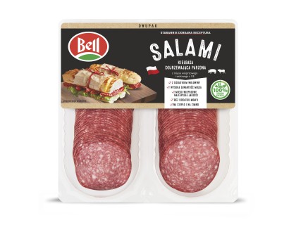 SALAMI NATURALNE 300 G 2x150 G