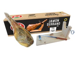 Szynka Serrano 7kg zestaw